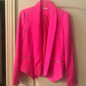 Hot pink blazer